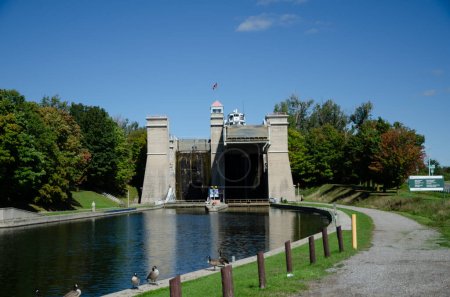 Photo for Trent-Severn Waterway, Peterborough Lift, Ontario. Canada. High quality photo - Royalty Free Image