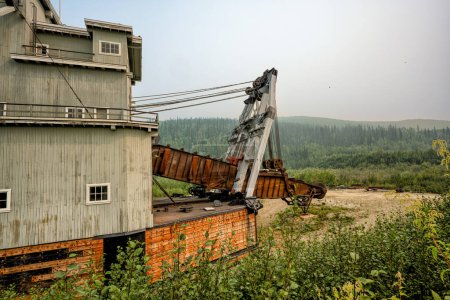 Photo for Old historical Dredge No. 4, National Historic Site, Yukon, Canada. High quality photo - Royalty Free Image