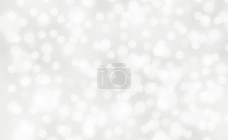 Illustration for Vector seamless texture bokeh light. Glitter lights background - Royalty Free Image