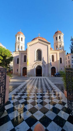 Foto de Iglesia metropolitana central en salonikca greece st grigorios ortodoxo thessaloniki - Imagen libre de derechos
