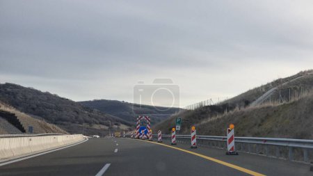 Photo for Road  street highway greece from to  trikala amia cities highway - Royalty Free Image