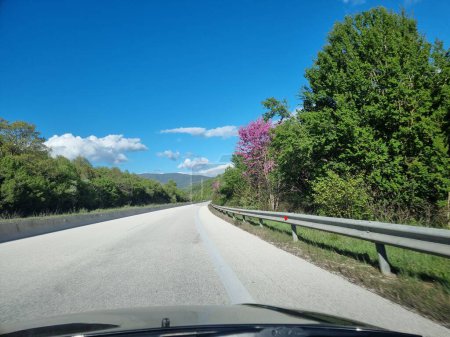 carretera carretera carretera egnatia en Grecia 