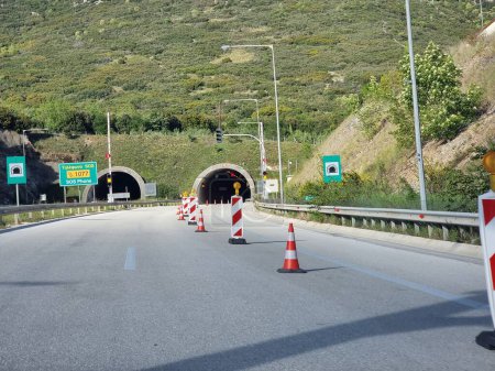 carretera carretera carretera egnatia en Grecia 
