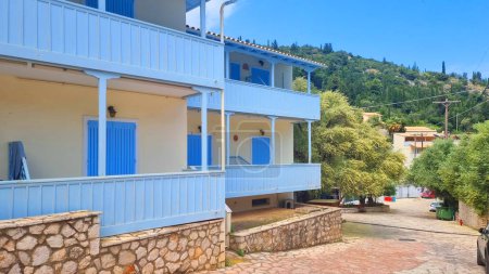 agios nikitas village station touristique grecque à lekfada île de Grèce vacances d'été