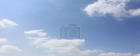Photo for Blue sky with cloud Picture for Summer Season - Royalty Free Image