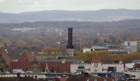 Foto de Vista panorámica del centro de Bielefeld, Alemania Foto de alta calidad - Imagen libre de derechos