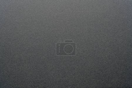 Foto de Fondo y textura de plástico negro áspero. Material plástico negro, primer plano - Imagen libre de derechos