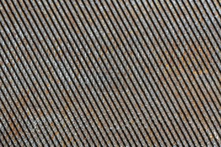 Foto de Grunge fondo de metal oxidado de textura de archivo o raspa, primer plano, vista superior - Imagen libre de derechos