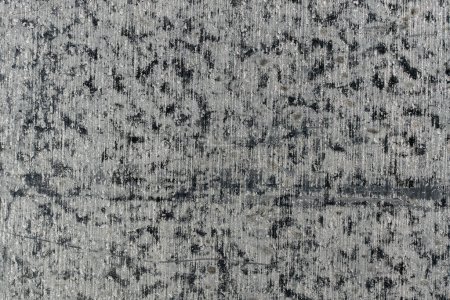 Foto de Grunge fondo de metal gris o textura con arañazos y grietas, de cerca, vista superior - Imagen libre de derechos