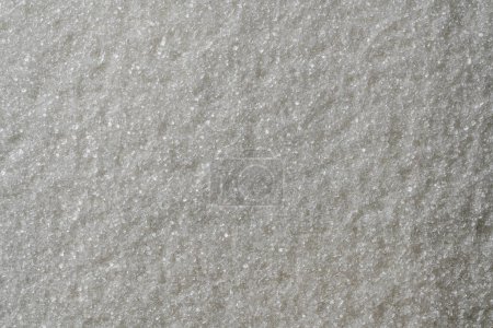 Foto de Textura o fondo de azúcar blanco, vista superior, macro - Imagen libre de derechos