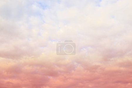 Photo for Colorful pastel sky background and texture. - Royalty Free Image