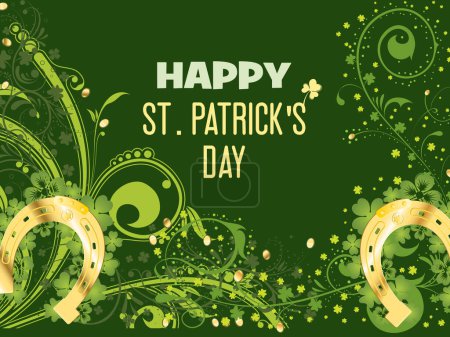 Téléchargez les photos : Joyeux St. Patricks carte de jour - en image libre de droit