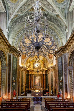 Photo for Interior of the Church of San Giovanni della Pigna, Rome, Italy - Royalty Free Image