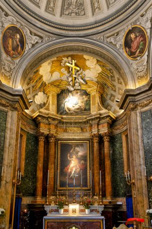Photo for Interior of the Church of San Giovanni della Pigna, Rome, Italy - Royalty Free Image