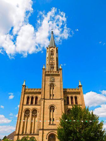 Foto de Iglesia Evangélica de Fuerstenberg en el Havel - Imagen libre de derechos