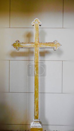 Foto de Cruz en una iglesia protestante - Imagen libre de derechos