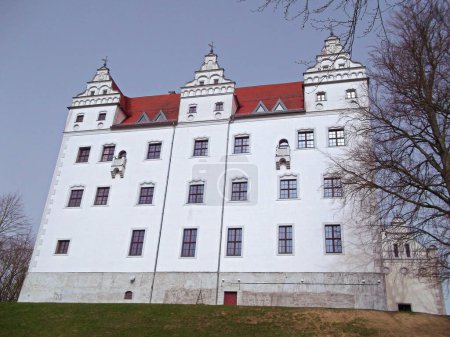 Photo for Boitzenburg, Boitzenburger Land, Uckermark district, state of Brandenburg, Germany - March 30, 2024: Historic Boitzenburg Castle - Royalty Free Image