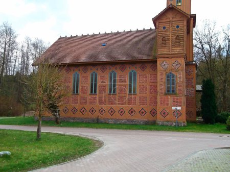 Evangelical Lutheran half-timbered church