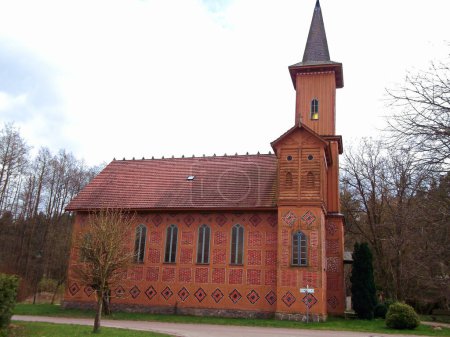 Evangelical Lutheran half-timbered church