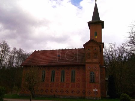 Église évangélique luthérienne à colombages