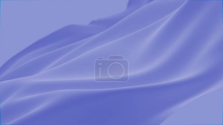 Foto de Resumen ternura púrpura seda fondo lujo onda tela satén pastel color tela fondo, ola salpicadura, textura ondulada. Material de aleteo. Fondo de pantalla de diseño de movimiento de animación de anuncios 3D para anuncios - Imagen libre de derechos