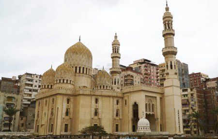 Mosquée Sidi Yaqut Al Arshi (Yakout Al-Arsh), Alexandrie, Égypte.