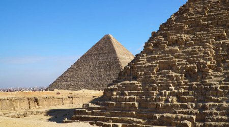 Große Pyramide von Gizeh. Das Grab des Pharao Cheops).