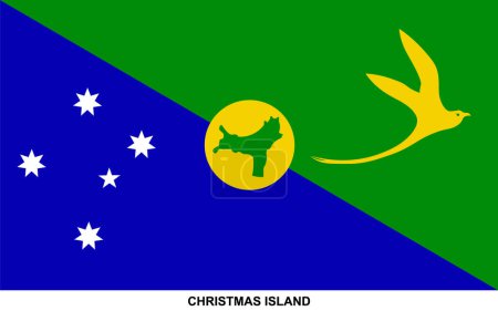Flag of CHRISTMAS ISLAND, CHRISTMAS ISLAND national flag