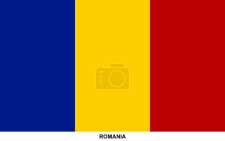Flag of ROMANIA, ROMANIA national flag