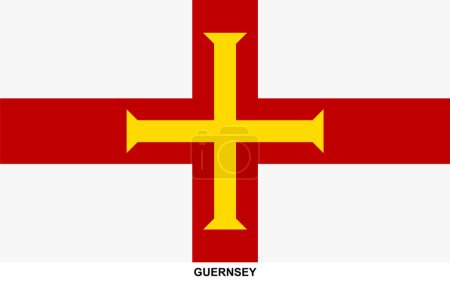 Flagge von GUERNSEY, GUERNSEY Nationalflagge