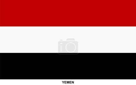 Flag of YEMEN, YEMEN national flag