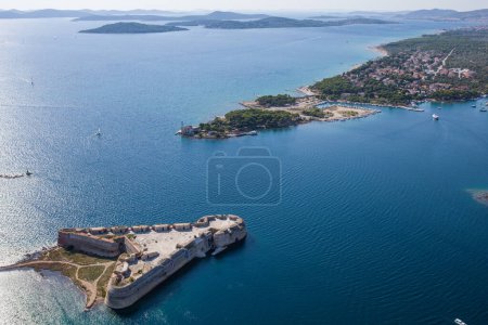 Foto de Vista aérea de la costa de Croacia - Imagen libre de derechos