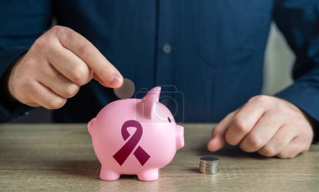 Faites un don pour combattre le cancer. Journée mondiale du cancer. Financer la recherche pour mener à des diagnostics plus précoces, à de meilleurs traitements ou même à des remèdes. Sensibilisation.