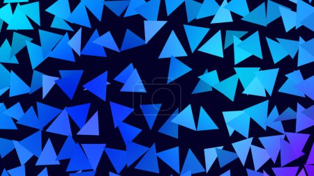 Foto de Fondo geométrico abstracto con triángulos. ilustración vectorial - Imagen libre de derechos