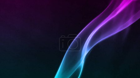 Photo for Abstract background with glowing neon lights - Royalty Free Image