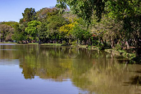 Foto de Lago en Redencao Park, Porto Alegre, Rio Grande do Sul, Brasil - Imagen libre de derechos