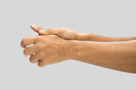 Foto de Artritis del dedo y la articulación del pulgar. - Imagen libre de derechos