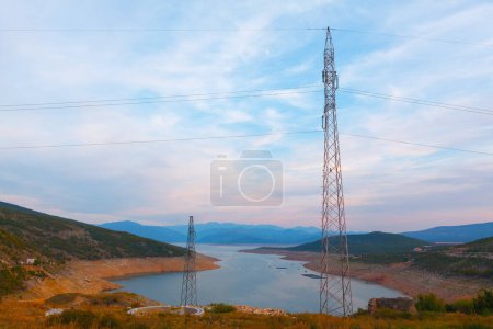 Photo for Bileca Lake in Bosnia and Herzegovina . Nature reserve in Balkans - Royalty Free Image
