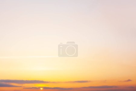 Sonnenuntergang Himmel Hintergrund, Vintage-Effekt-Stil Bild. Kopierraum für Text