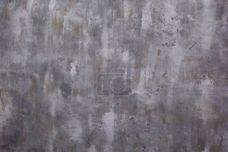 Photo for Abstract painted wall background texture. Aged painted surface of putty wall with copy space - Royalty Free Image