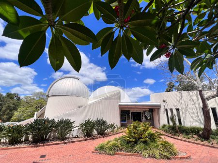 Photo for BRISBANE - DEC 12 2023:The Sir Thomas Brisbane Planetarium is located on the grounds of the Brisbane Botanic Gardens in the suburb of Mount Coot-tha, Brisbane, Queensland, Australia. - Royalty Free Image