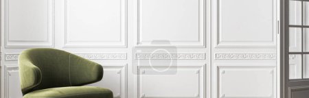 Téléchargez les photos : Grand luxe moderne intérieurs lumineux salon maquette bannière illustration rendu 3D ordinateur image générée numériquement - en image libre de droit