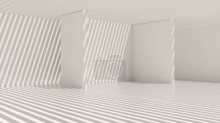 Foto de Grandes interiores luminosos modernos de lujo hogar Sala de estar mockup banner ilustración vintage 3D renderizado - Imagen libre de derechos