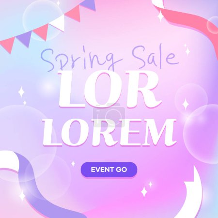 Spring Event Banner Template