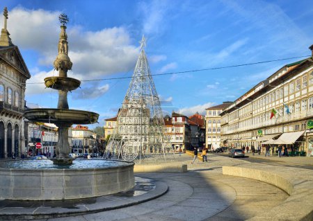 Photo for Toural Square in Guimaraes, Portugal - Royalty Free Image