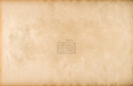 Photo for Old paper sheet. Used empty paper texture background - Royalty Free Image