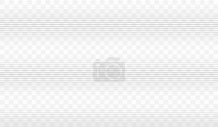 Illustration for Abstract geometric seamless pattern with horizontal striped lines. Different thickness horizontal stripes. Striped linear texture. - Royalty Free Image