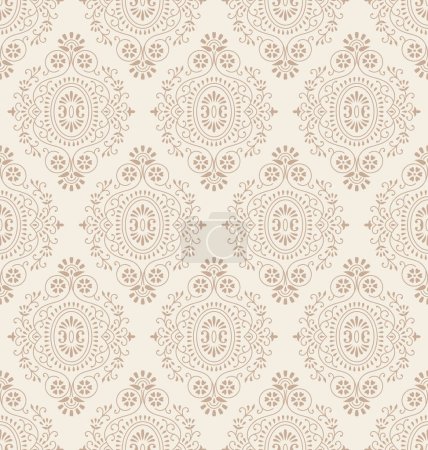 Photo for Seamless rich wallpaper pattern design - Royalty Free Image