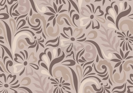 Photo for Seamless abstract textile fabric pattern design - Royalty Free Image