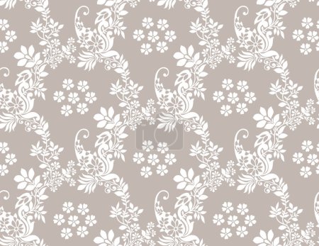 Photo for Asian seamless vector paisley pattern design - Royalty Free Image